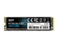 Dysk wewnętrzny SILICON POWER 512GB, M.2 PCIe NVMe, A60 (SP512GBP34A60M28)